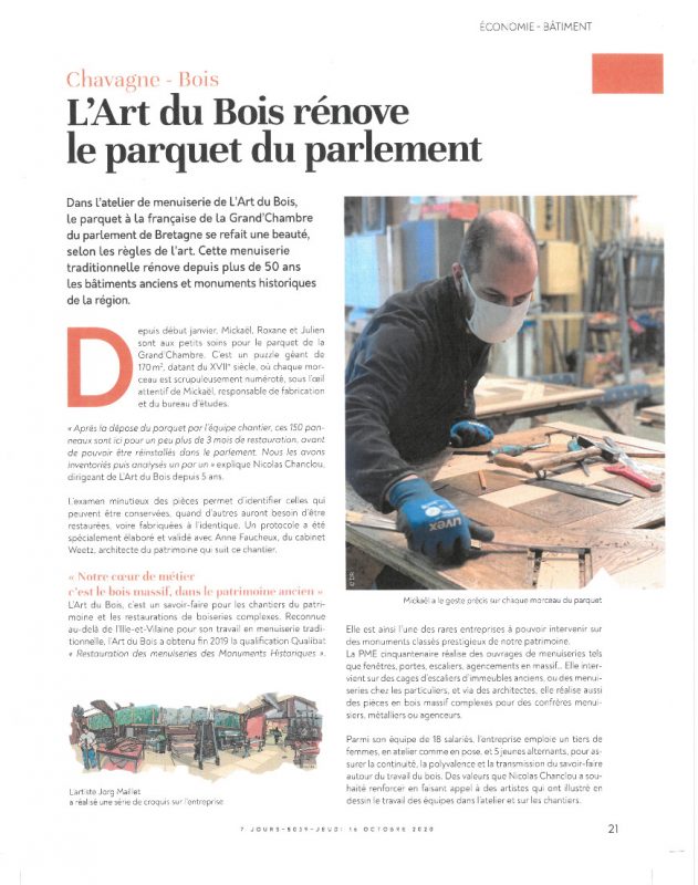 parquet parlement bretagne